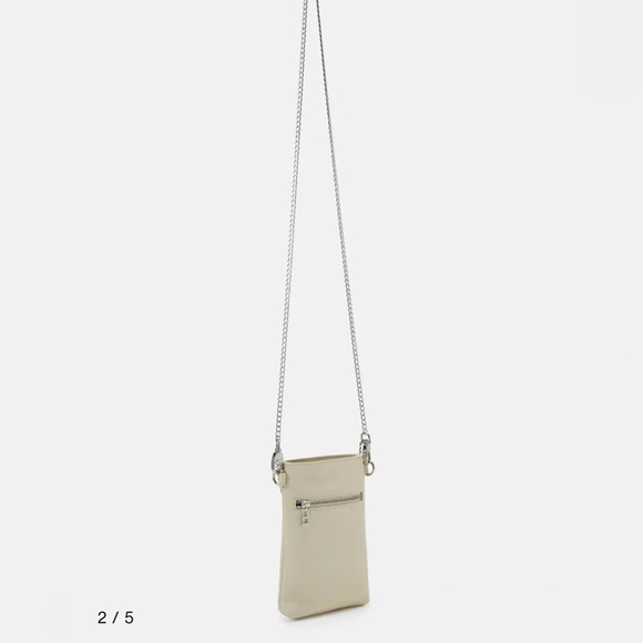Zadig & Voltaire Rock phone pouch in almond beige - Picture 3 of 8